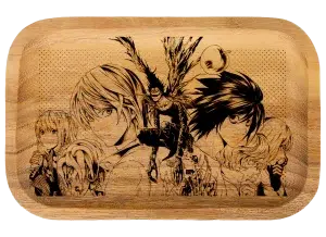 WT005_Wooden Tray – Death Note 11″x7″x1″
