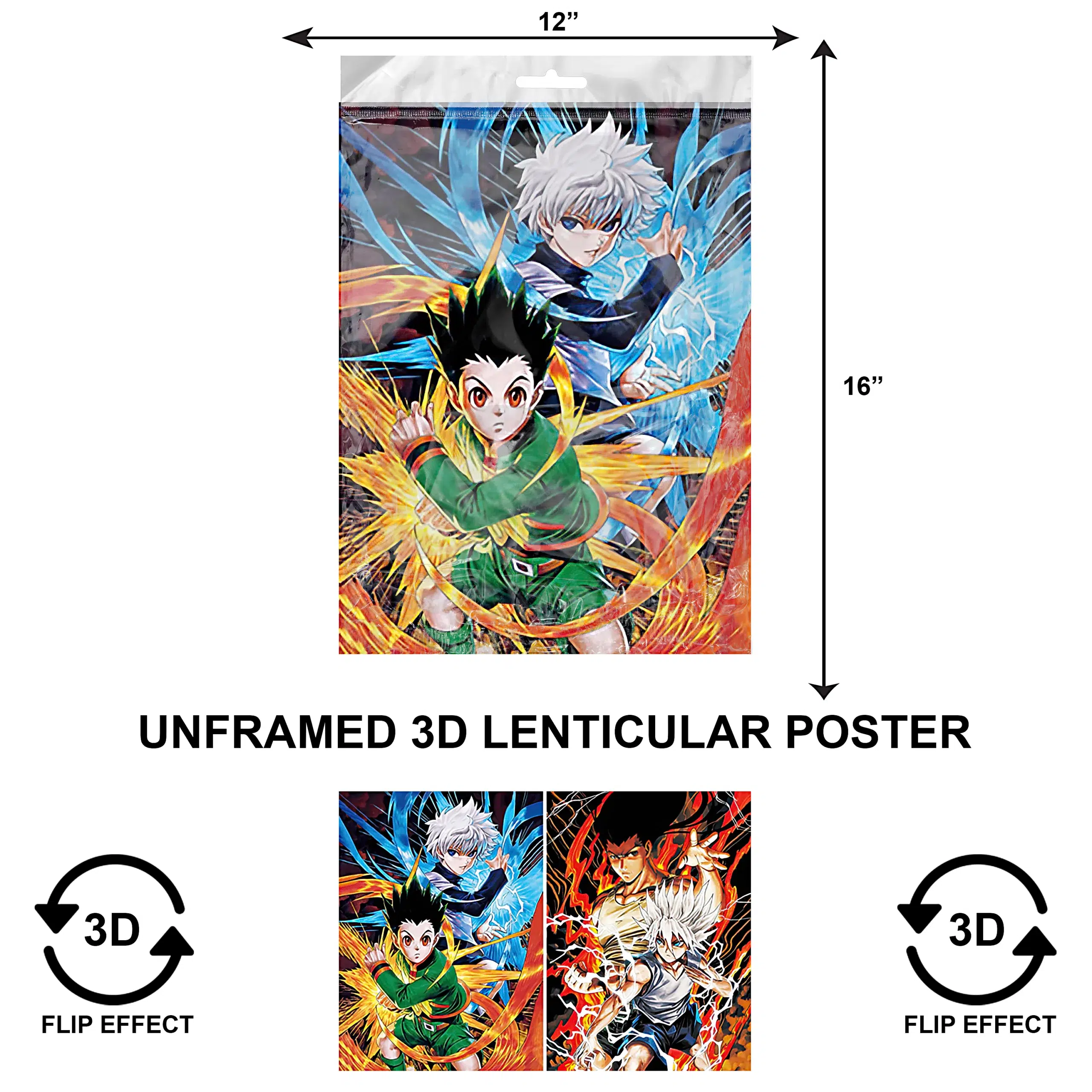 3DPNF-113 Anime – Hunter x Hunter – Gon Freecss UnFramed Poster