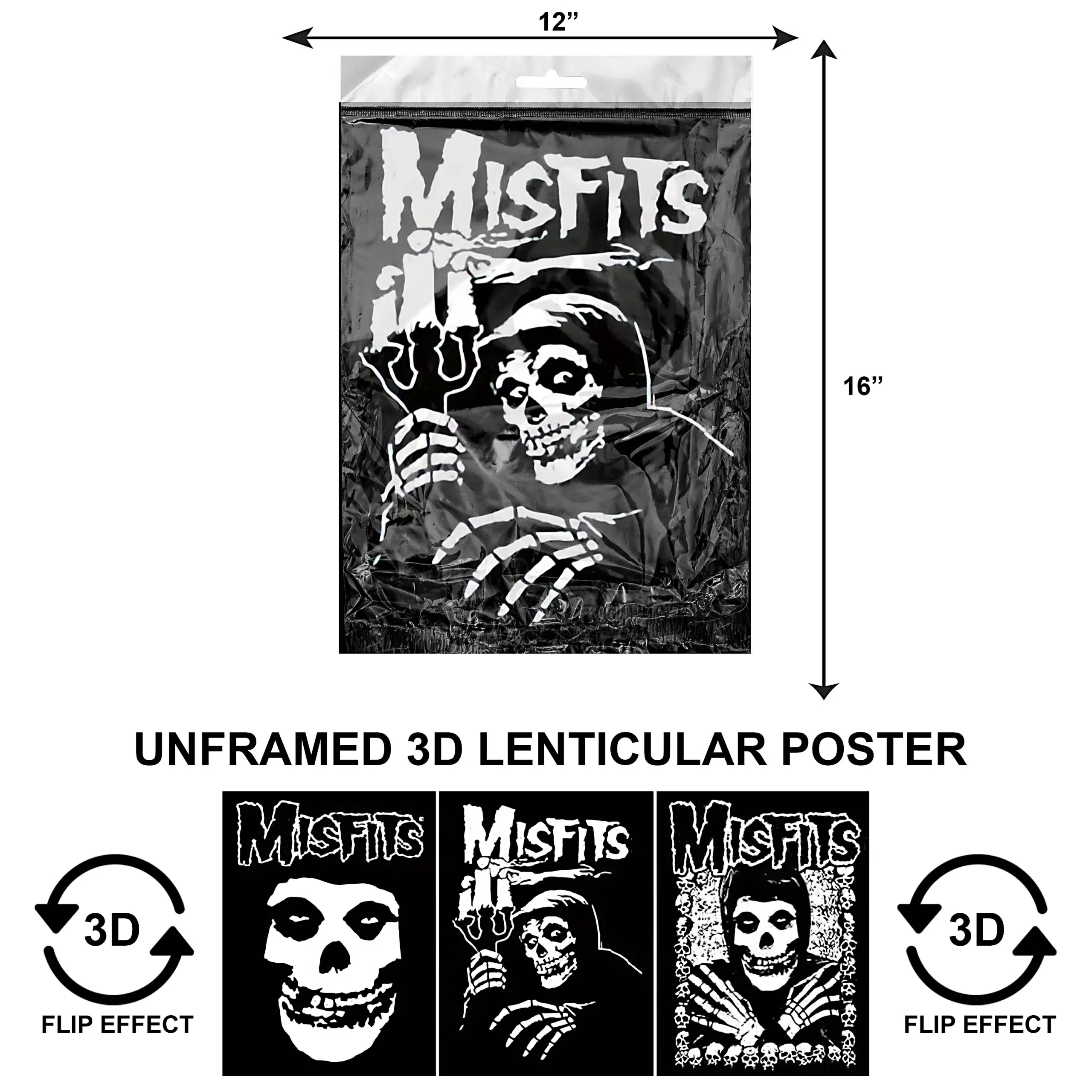 3DPNF-148 Music – Misfits UnFramed Poster