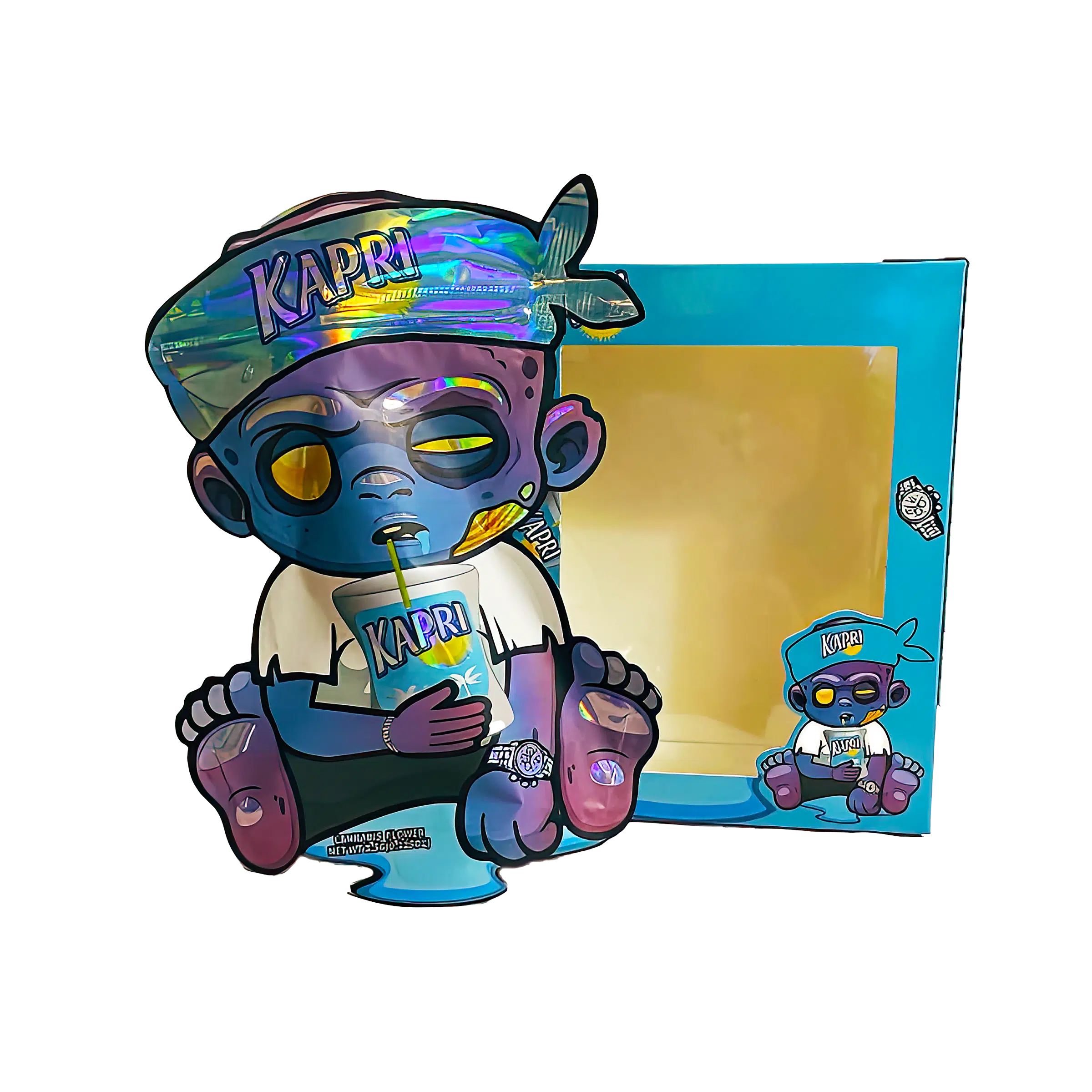 Bag-n-Box 3.5g Mylar Packaging Set (25 Count Bags + Boxes) – Kapri Baby BAGNBOX-WIN-004