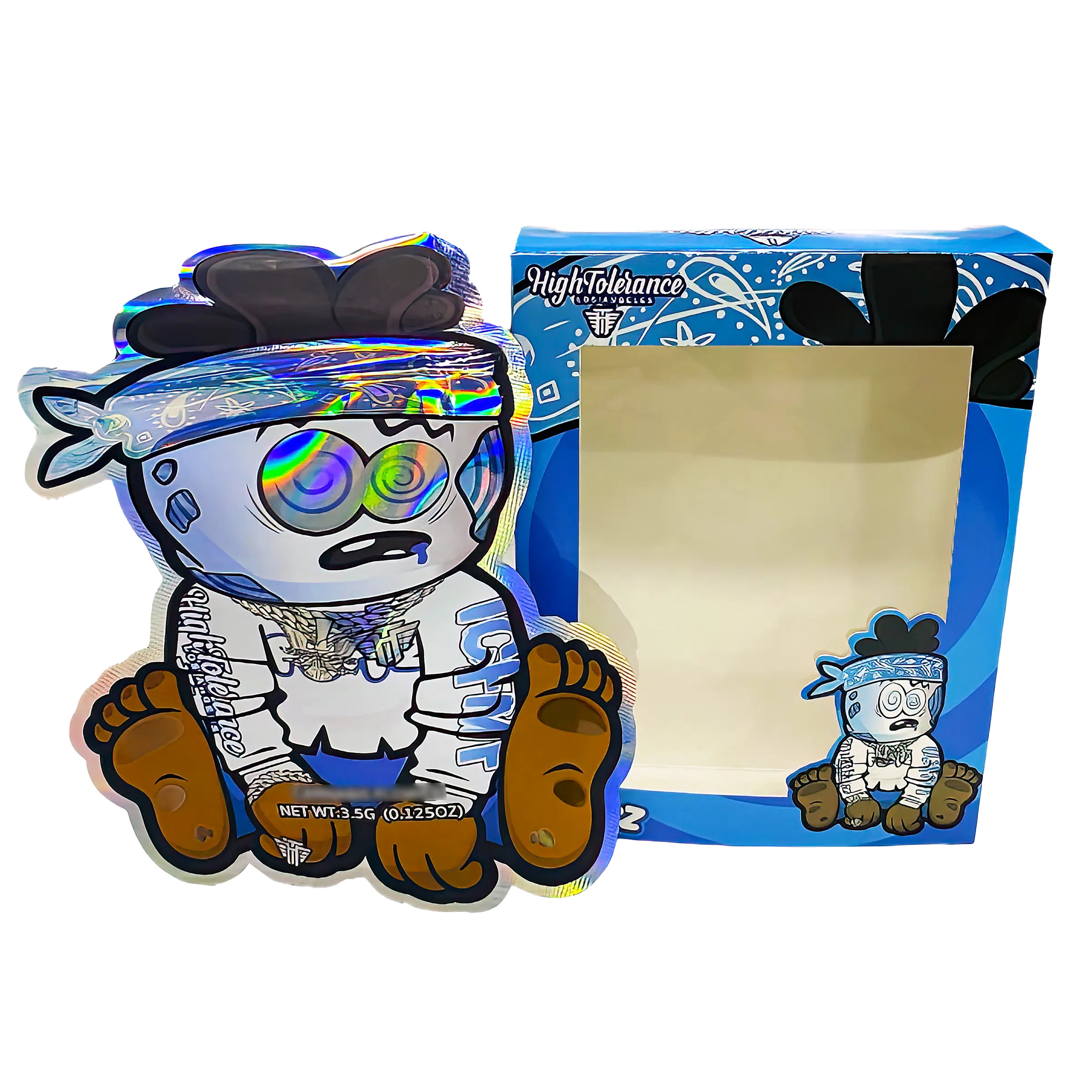 Bag-n-Box 3.5g Mylar Packaging Set (25 Count Bags + Boxes) – I Can’t Feel My Puffz ICFMF BAGNBOX-WIN-012
