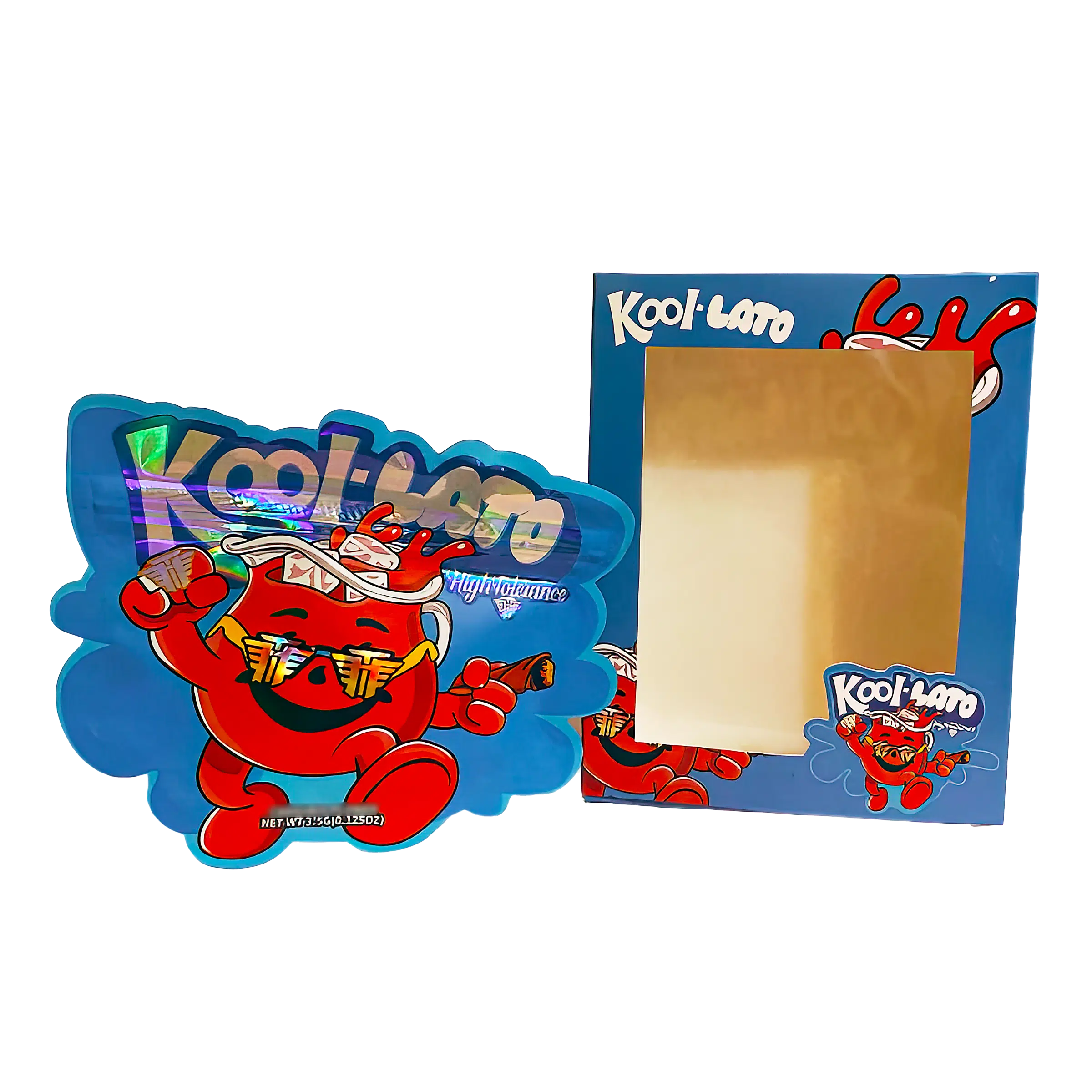 Bag-n-Box 3.5g Mylar Packaging Set (25 Count Bags + Boxes) – Kool-Lato High Tolerance BAGNBOX-WIN-020