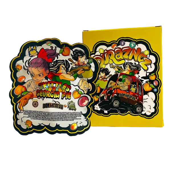 Bag-n-Box 3.5g Mylar Packaging Set (25 Count Bags + Boxes) - Duraznoz BAGNBOX-WIN-021 - Image 2