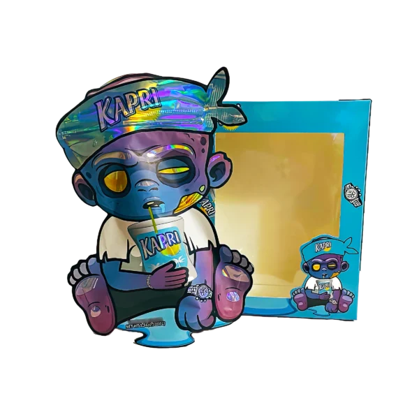 Bag-n-Box 3.5g Mylar Packaging Set (25 Count Bags + Boxes) - Kapri Baby BAGNBOX-WIN-004