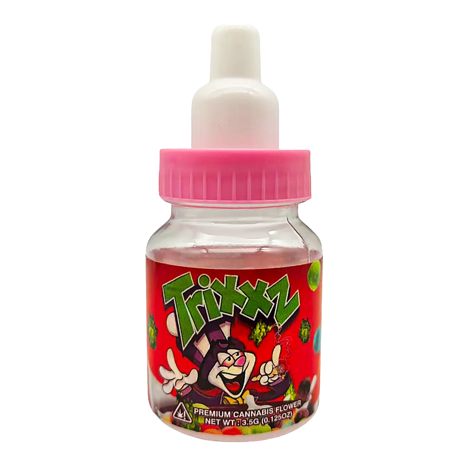 3.5g Plastic Baby Bottle – (12 Count) Trixxz BB-35-001