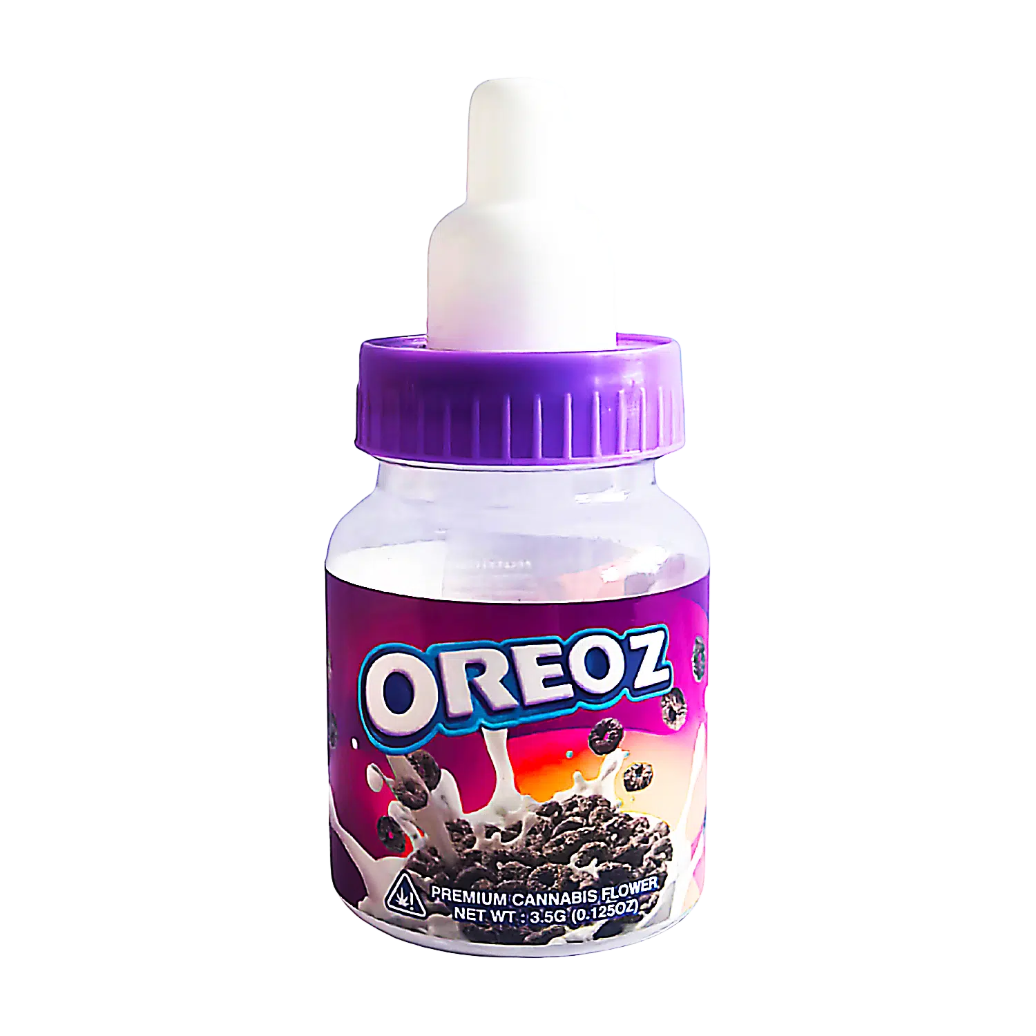 3.5g Plastic Baby Bottle – (12 Count) Oreoz BB-35-007