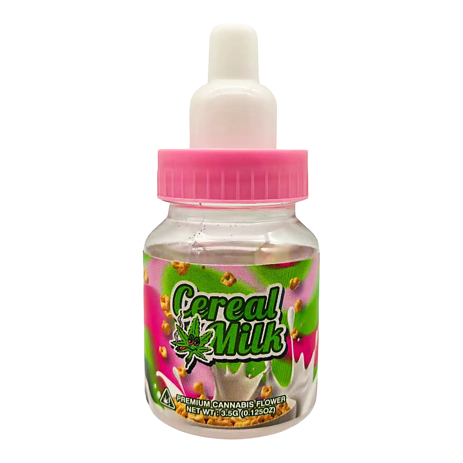 3.5g Plastic Baby Bottle – (12 Count) Cereal Milk BB-35-010