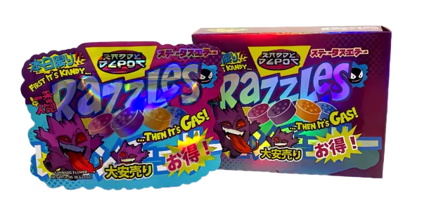 Bag-n-Box 3.5g Mylar Packaging Set (25 Count Bags + Display Boxes) - Razzles Zaddy Depot BNB-Shaped-003