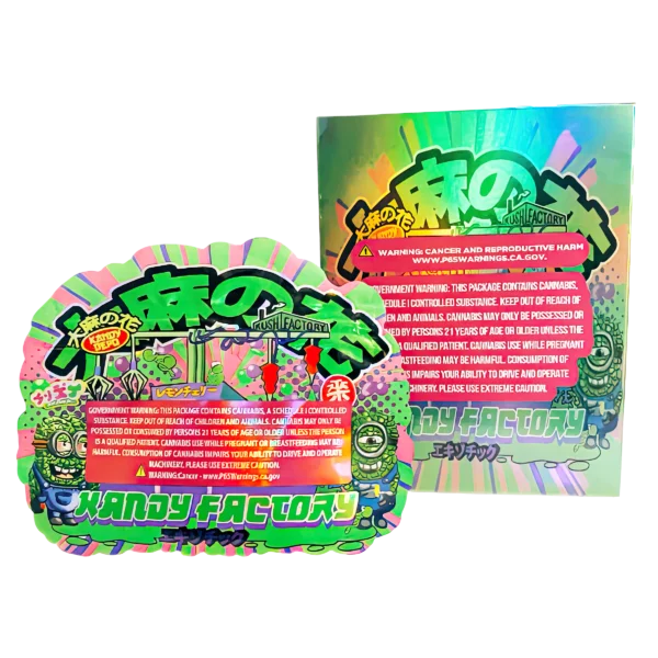 Bag-n-Box 3.5g Mylar Packaging Set (25 Count Bags + Display Boxes) - Kandy Factory BNB-Shaped-028 - Image 2