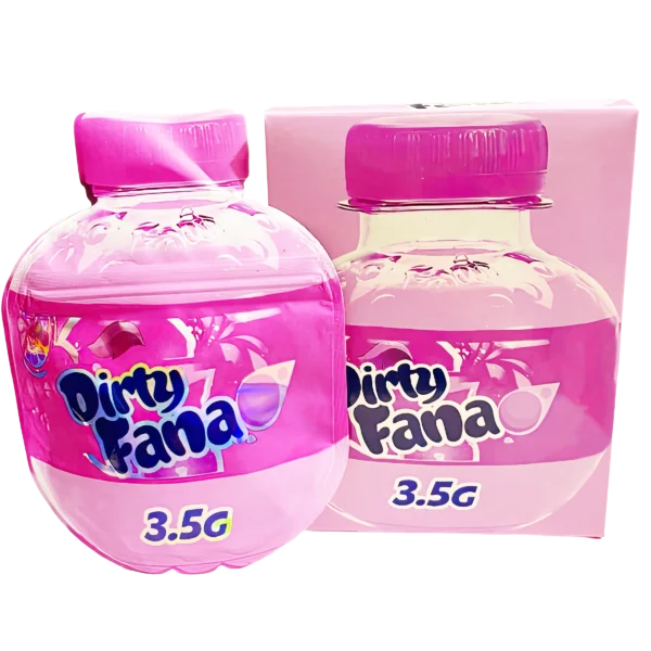 Bag-n-Box 3.5g Mylar Packaging Set (25 Count Bags + Display Boxes) - Dirty Fana BNB-Shaped-043