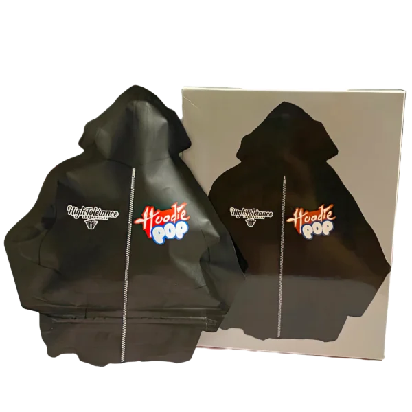 Bag-n-Box 3.5g Mylar Packaging Set (25 Count Bags + Display Boxes) - Hoodie Pop BNB-Shaped-057