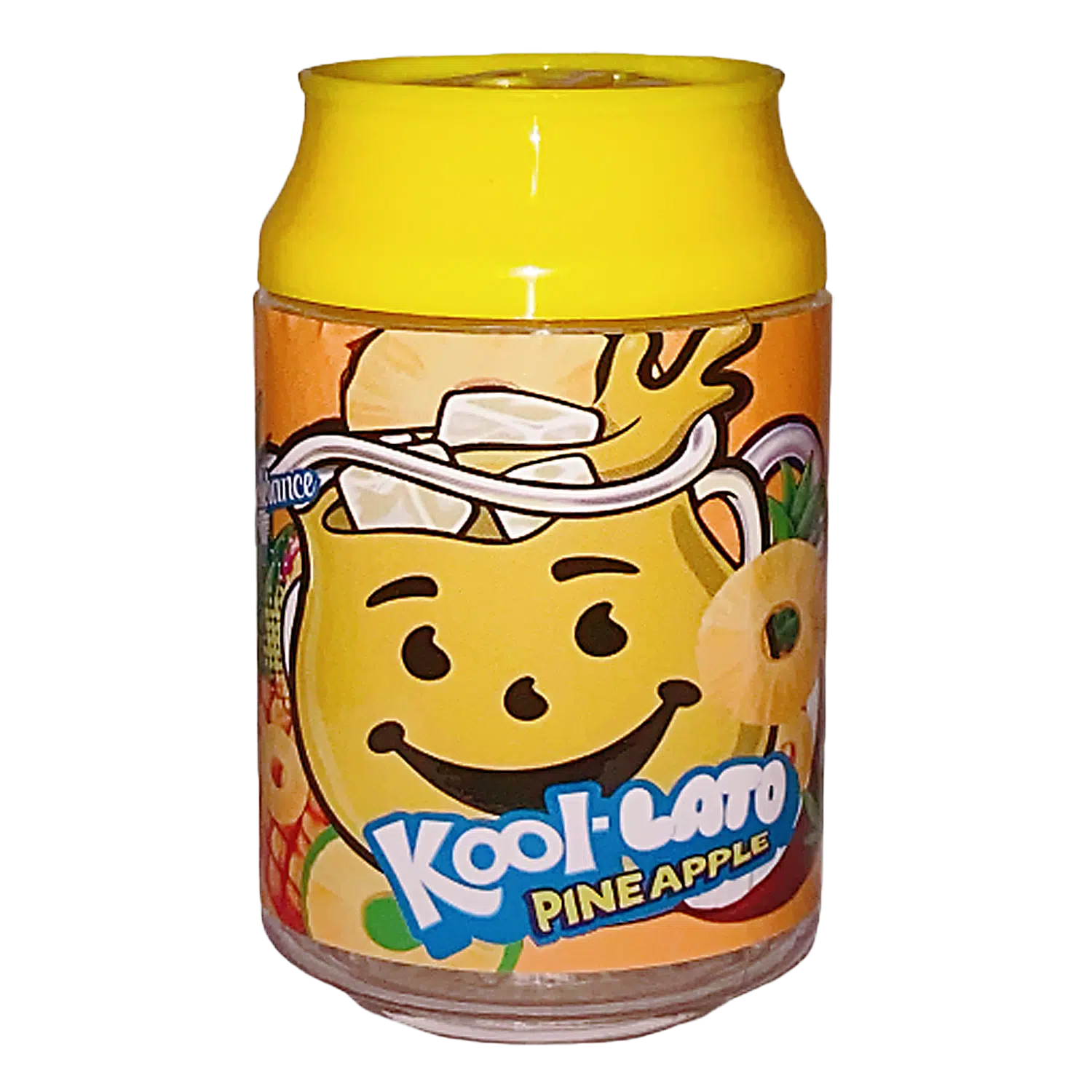 3.5g Plastic Soda Can Jar – (12 Count) Kool-Lato Pineapple CJ-35-003
