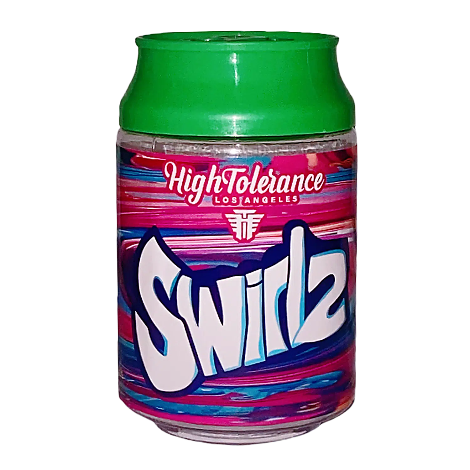 3.5g Plastic Soda Can Jar – (12 Count) High Tolerance Swirlz CJ-35-011