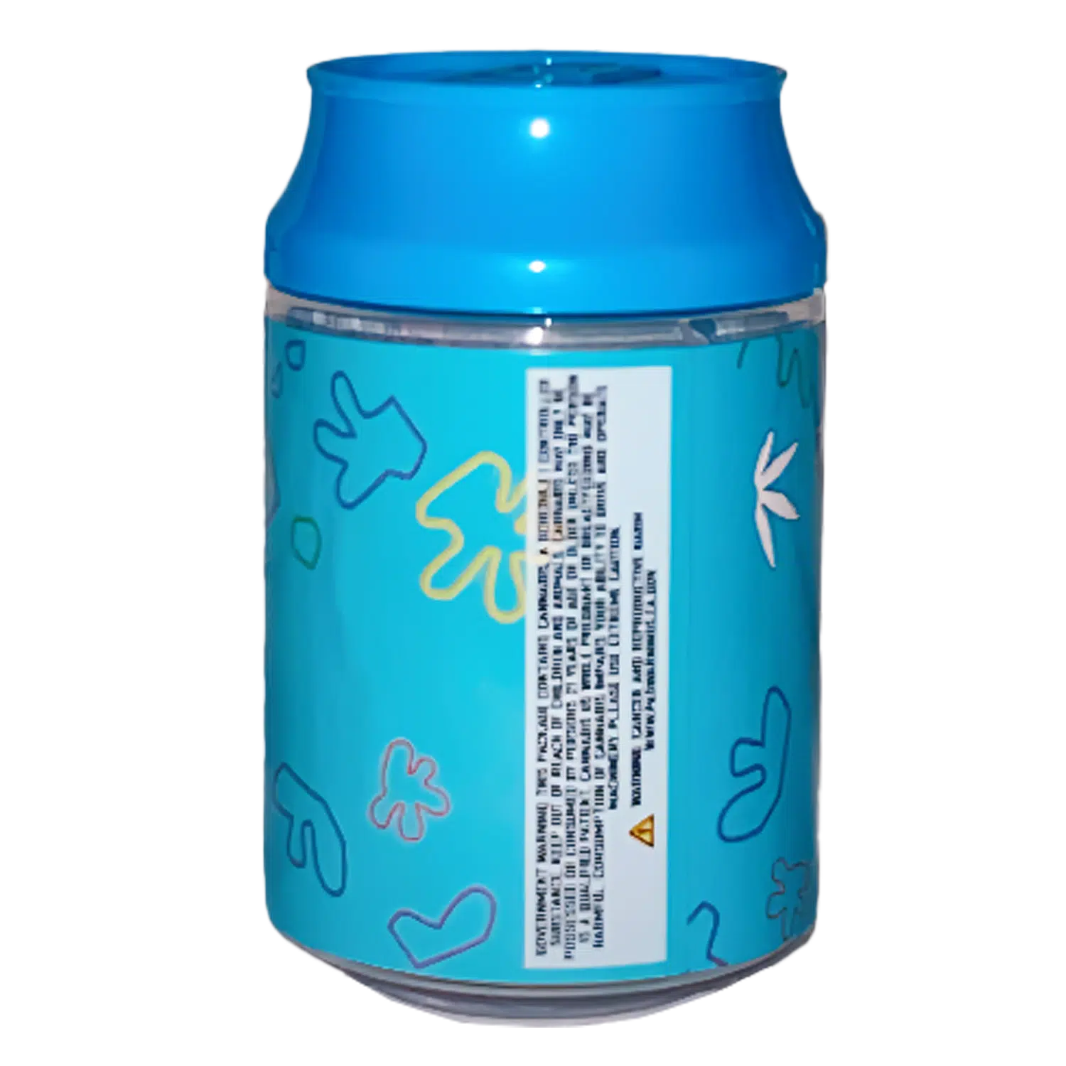 3.5g Plastic Soda Can Jar - (12 Count) Super Star Gumbo CJ-35-016 - Image 2