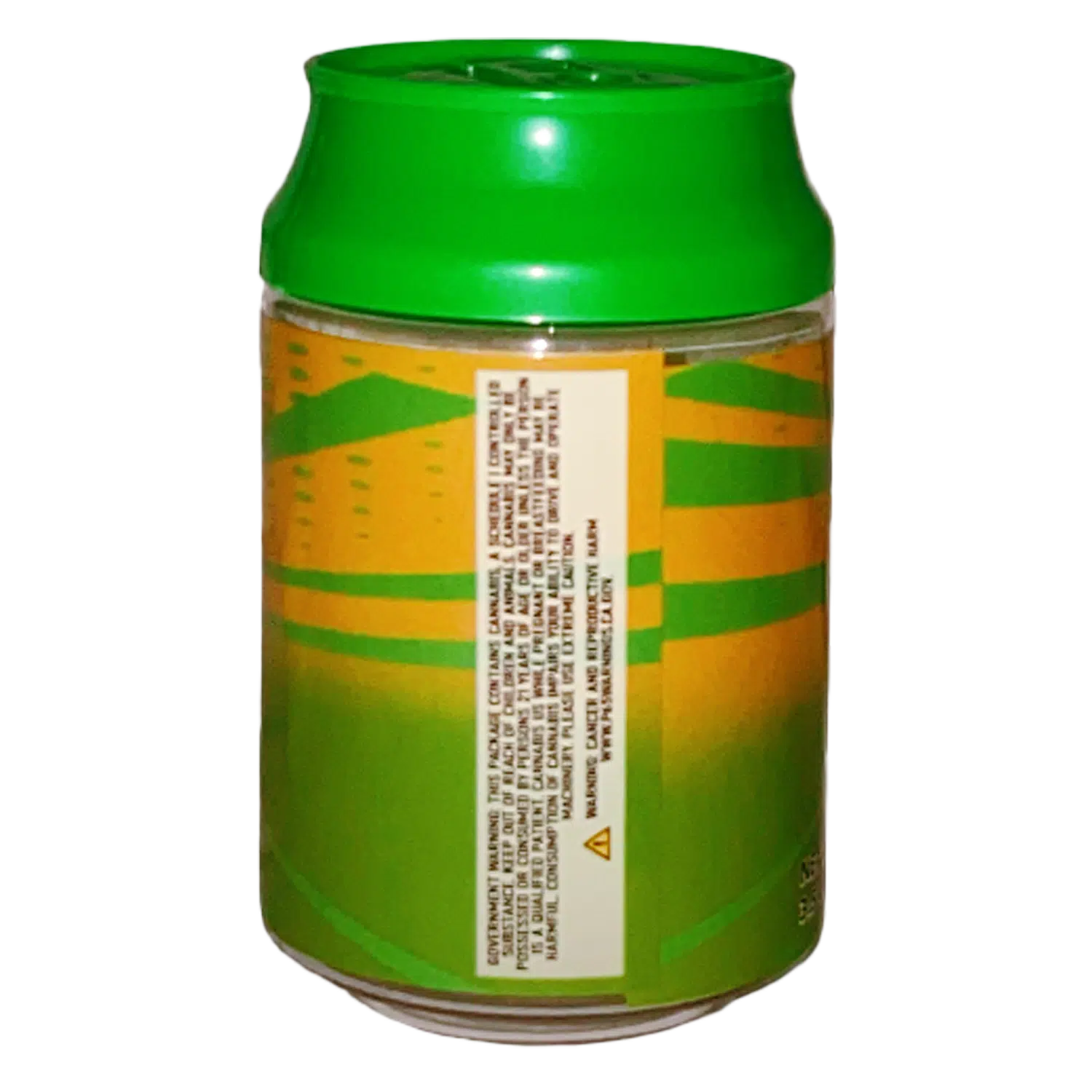 3.5g Plastic Soda Can Jar - (12 Count) Honey Melon Taffy CJ-35-021 - Image 2