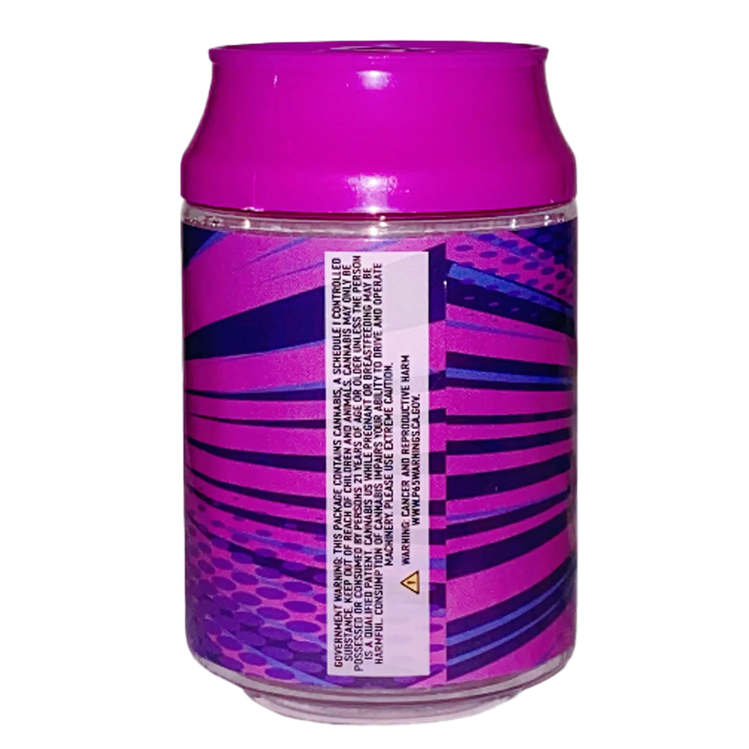 3.5g Plastic Soda Can Jar - (12 Count) Cherry Blossom Wocky CJ-35-023 - Image 2