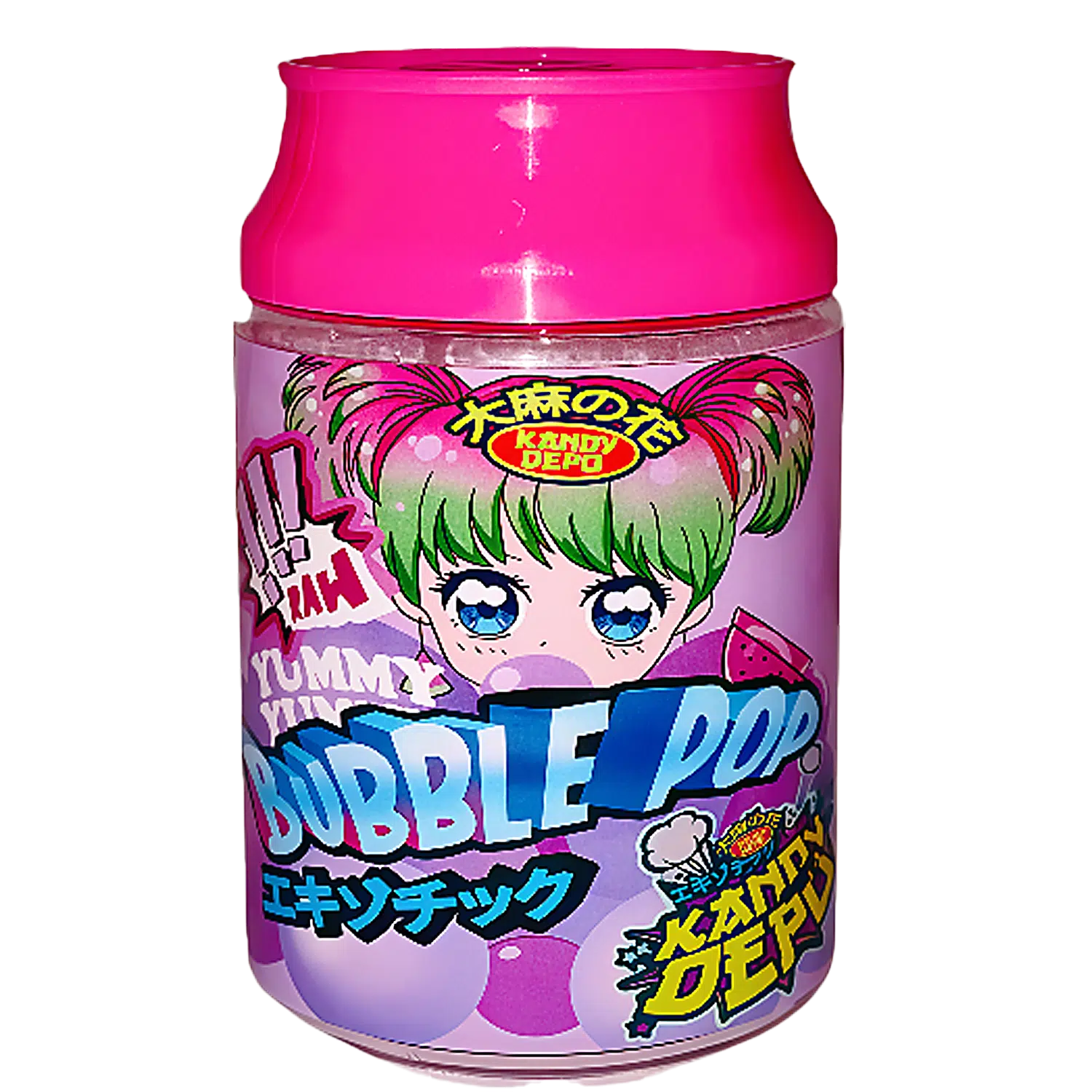 3.5g Plastic Soda Can Jar – (12 Count) Kandy Depo Bubble CJ-35-024