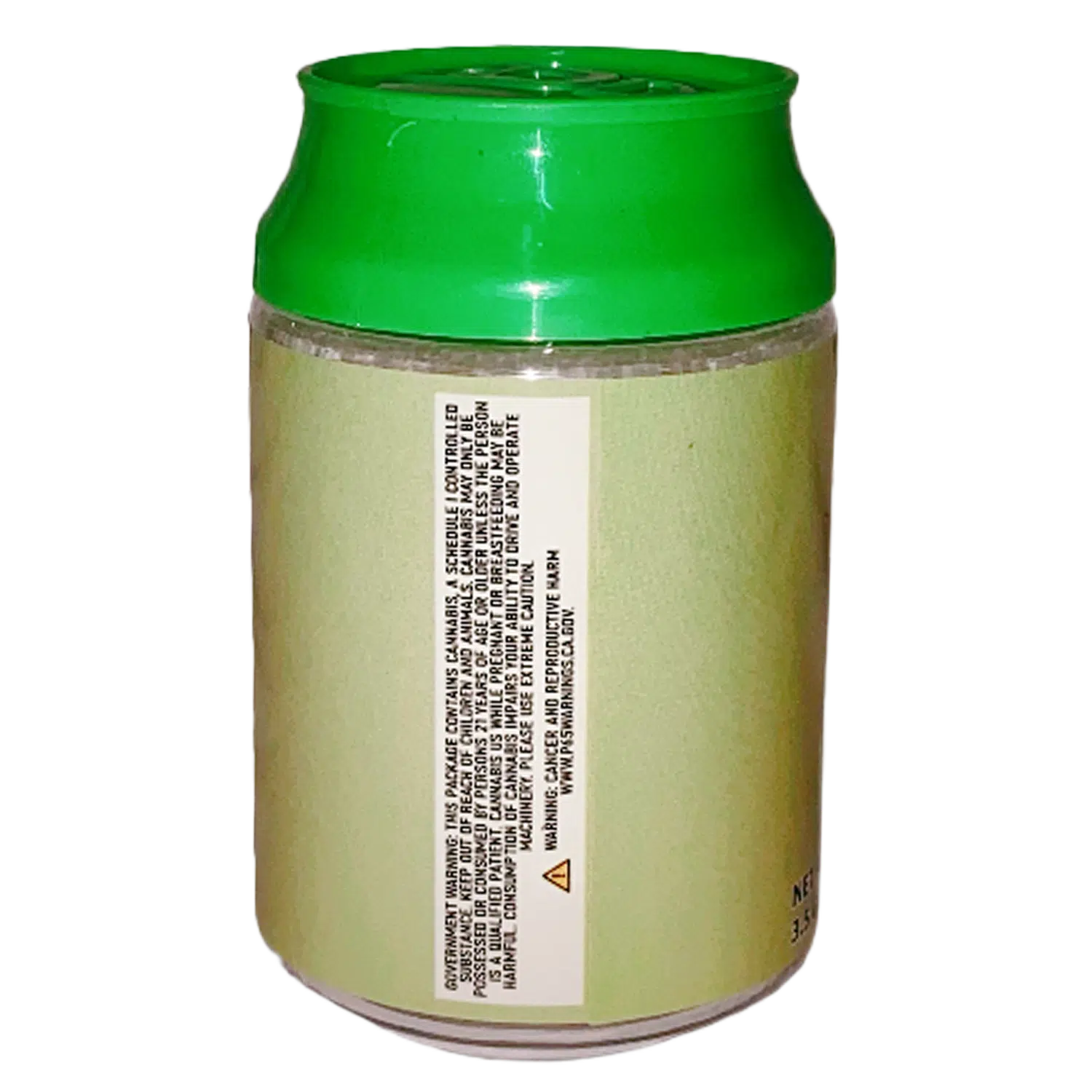 3.5g Plastic Soda Can Jar - (12 Count) Caramel Cookies CJ-35-027 - Image 2