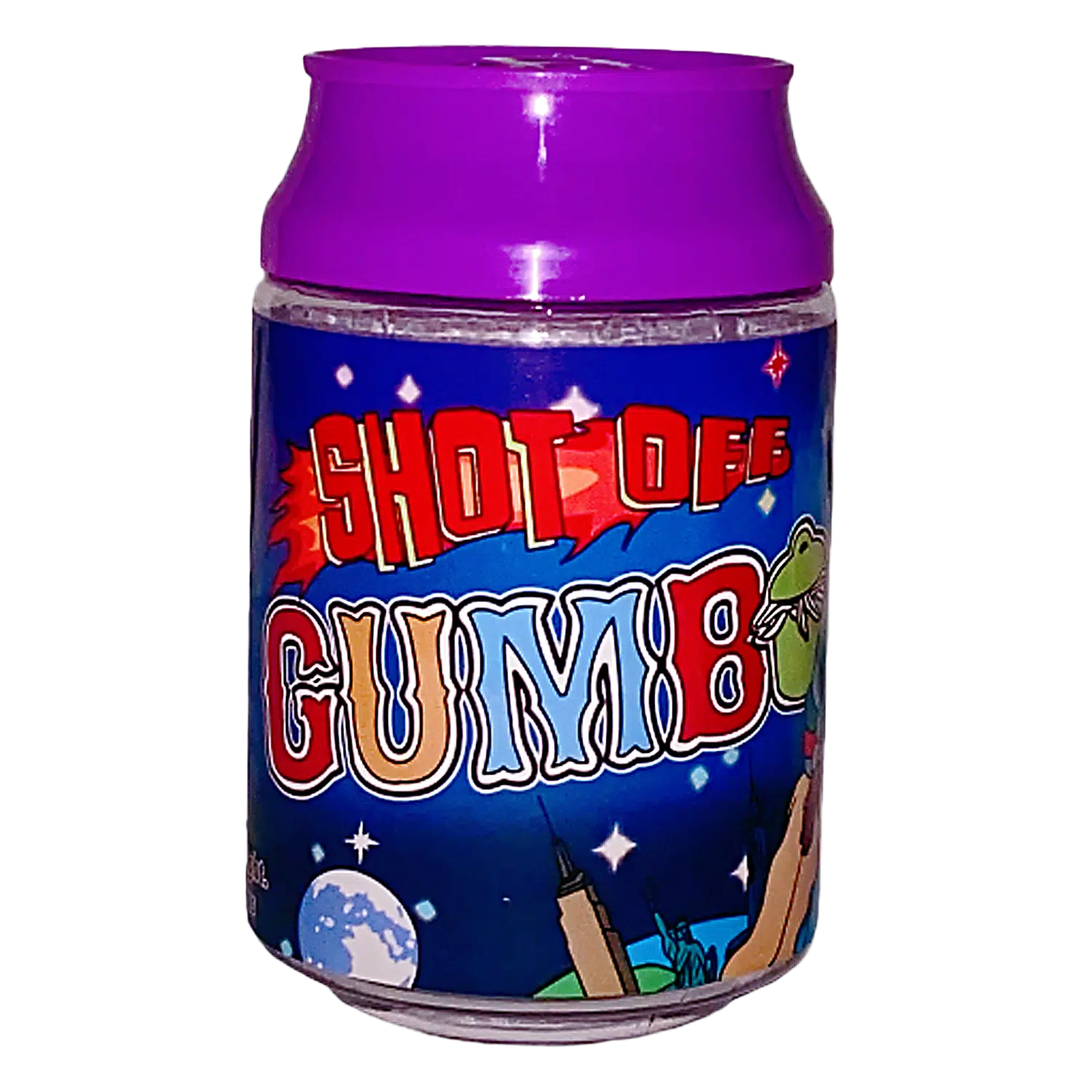 3.5g Plastic Soda Can Jar – (12 Count) Shot Off Gumbo CJ-35-028
