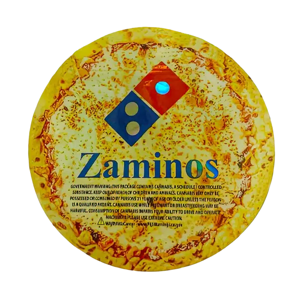 3.5g Shaped Mylar Bag (50 Count) Zaminos MB35-SHAPE-019 - Image 2