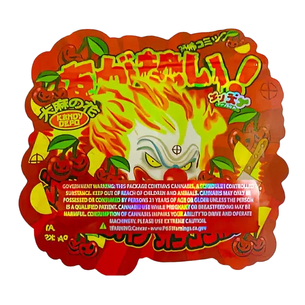 3.5g Shaped Mylar Bag (50 Count) Killer Cherriez MB35-SHAPE-036 - Image 2