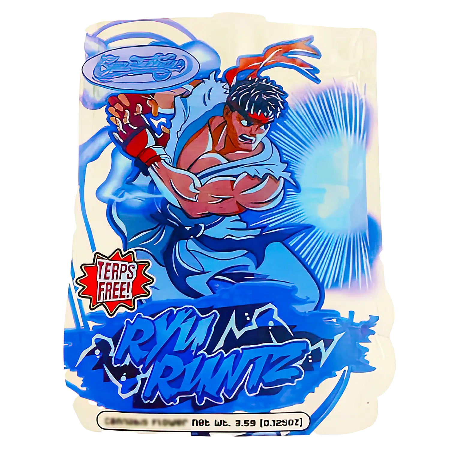 3.5g Shaped Mylar Bag (50 Count) RYU Runtz MB35-SHAPE-066