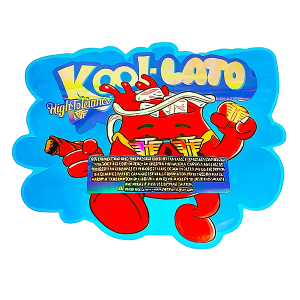 3.5g Shaped Mylar Bag (50 Count) Kool-Lato High Tolerance MB35-SHAPE-073 - Image 2