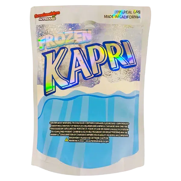 3.5g Shaped Mylar Bag (50 Count) Frozen Kapri MB35-SHAPE-077 - Image 2
