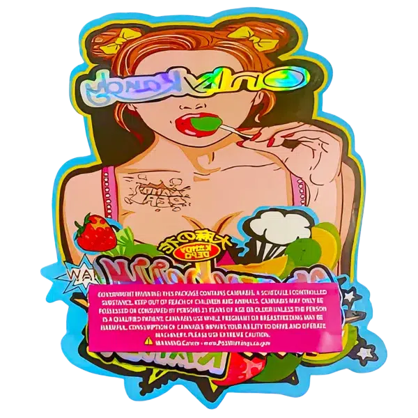 3.5g Shaped Mylar Bag (50 Count) Don Merfos Belicas MB35-SHAPE-084 - Image 2