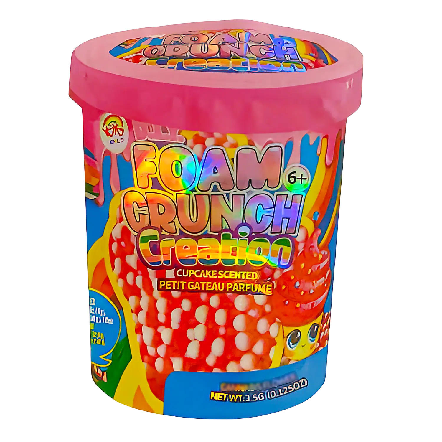 3.5g Shaped Mylar Bag (50 Count) Foam Crunch Creation MB35-SHAPE-089