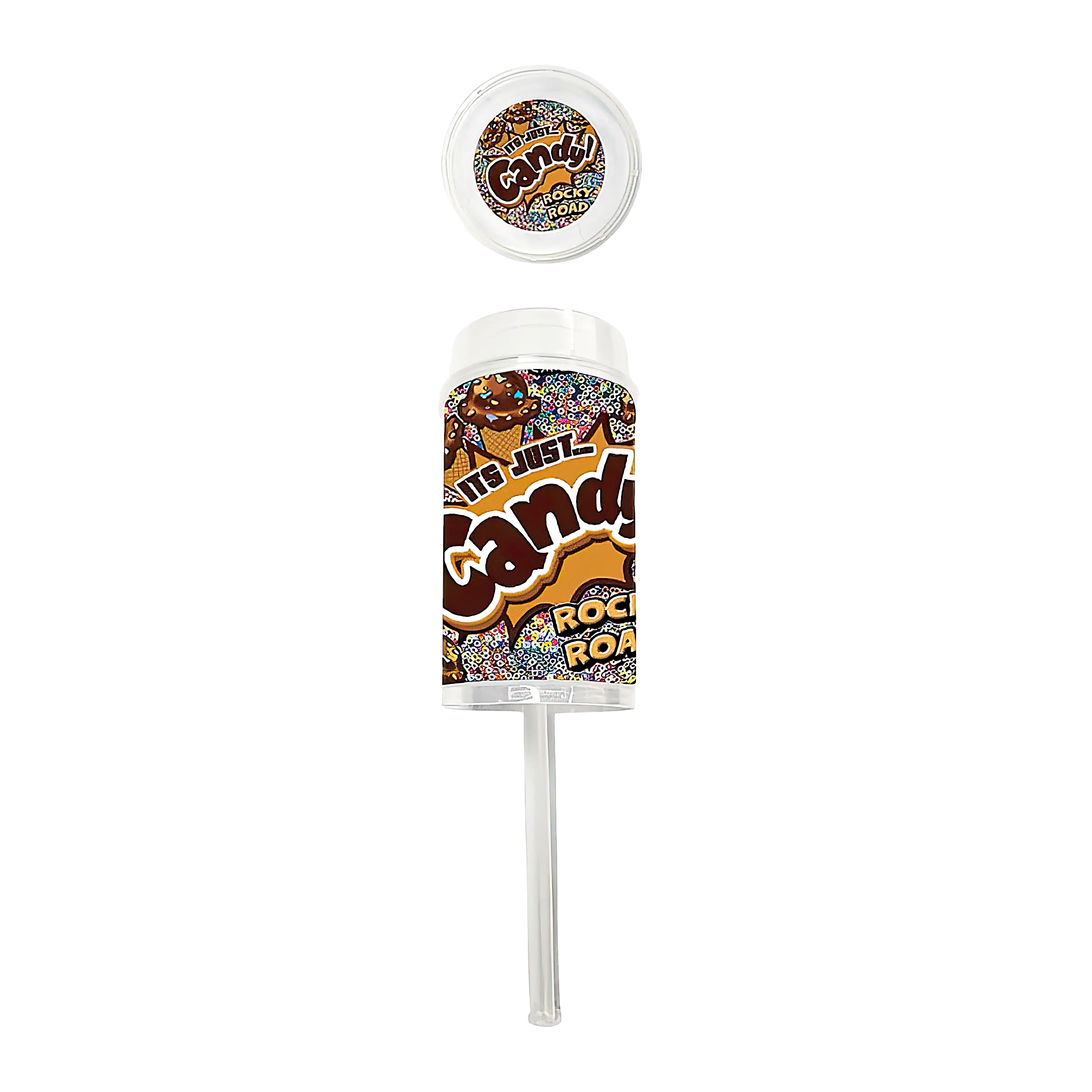 3.5g Push-Up Jar – Its Just Candy Rocky Road (10 Count) PUC-10PK-007