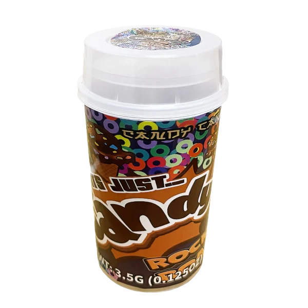 3.5g Push-Up Jar - Its Just Candy Rocky Road (10 Count) PUC-10PK-007 - Image 2