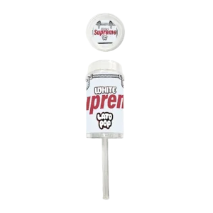 3.5g Push-Up Jar - White Supreme Lato Pop (10 Count) PUC-10PK-008