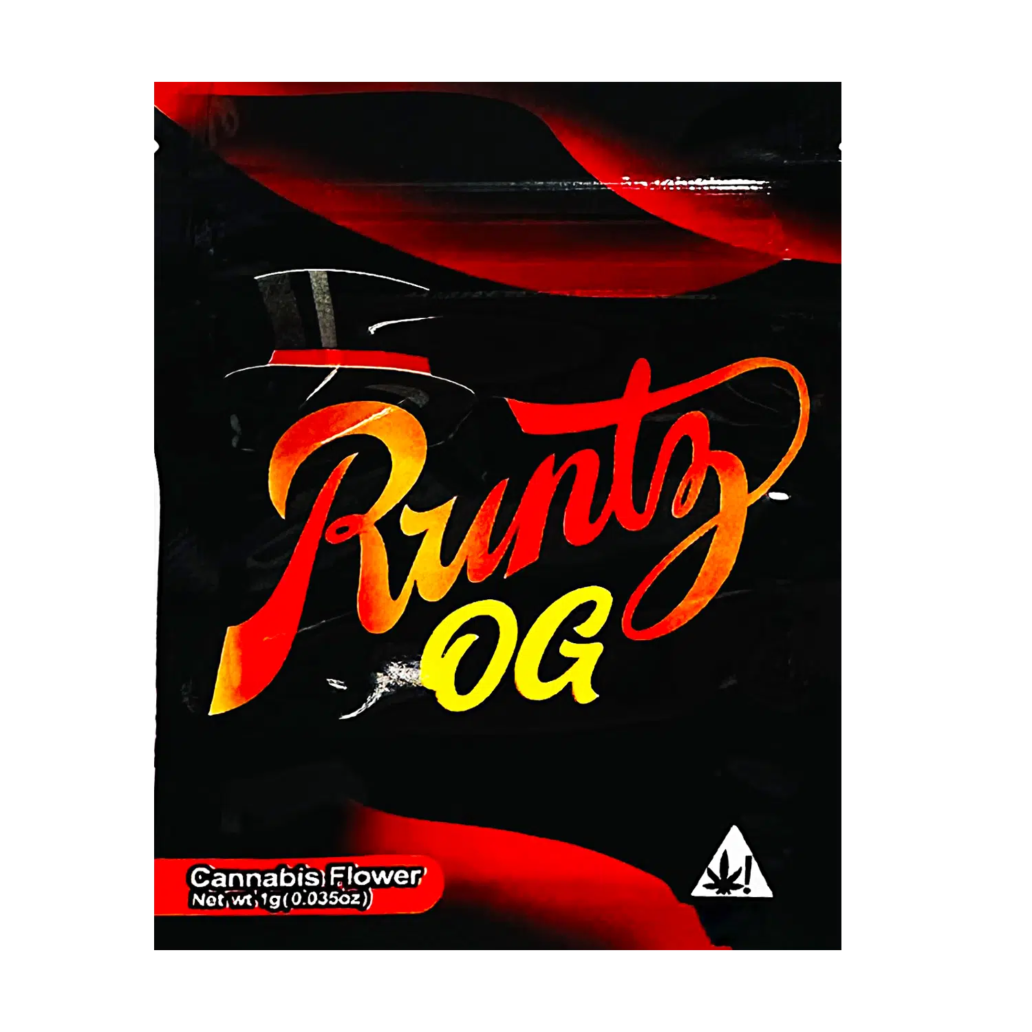 1 Gram Mylar Bag S1G Style – Premium Smell-Proof Flower Packaging – Runtz OG (100 Count) S1G-016