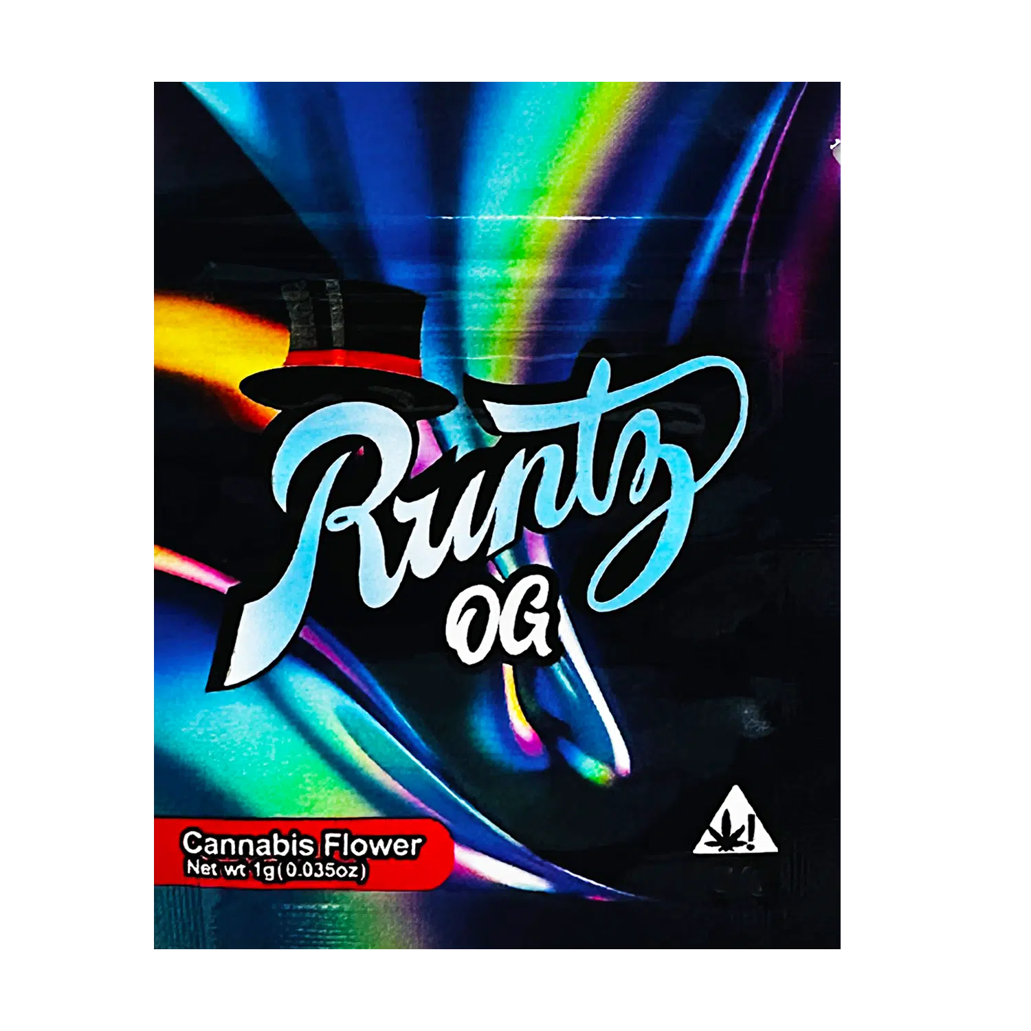 1 Gram Mylar Bag S1G Style – Premium Smell-Proof Flower Packaging – Runtz OG (100 Count) S1G-023