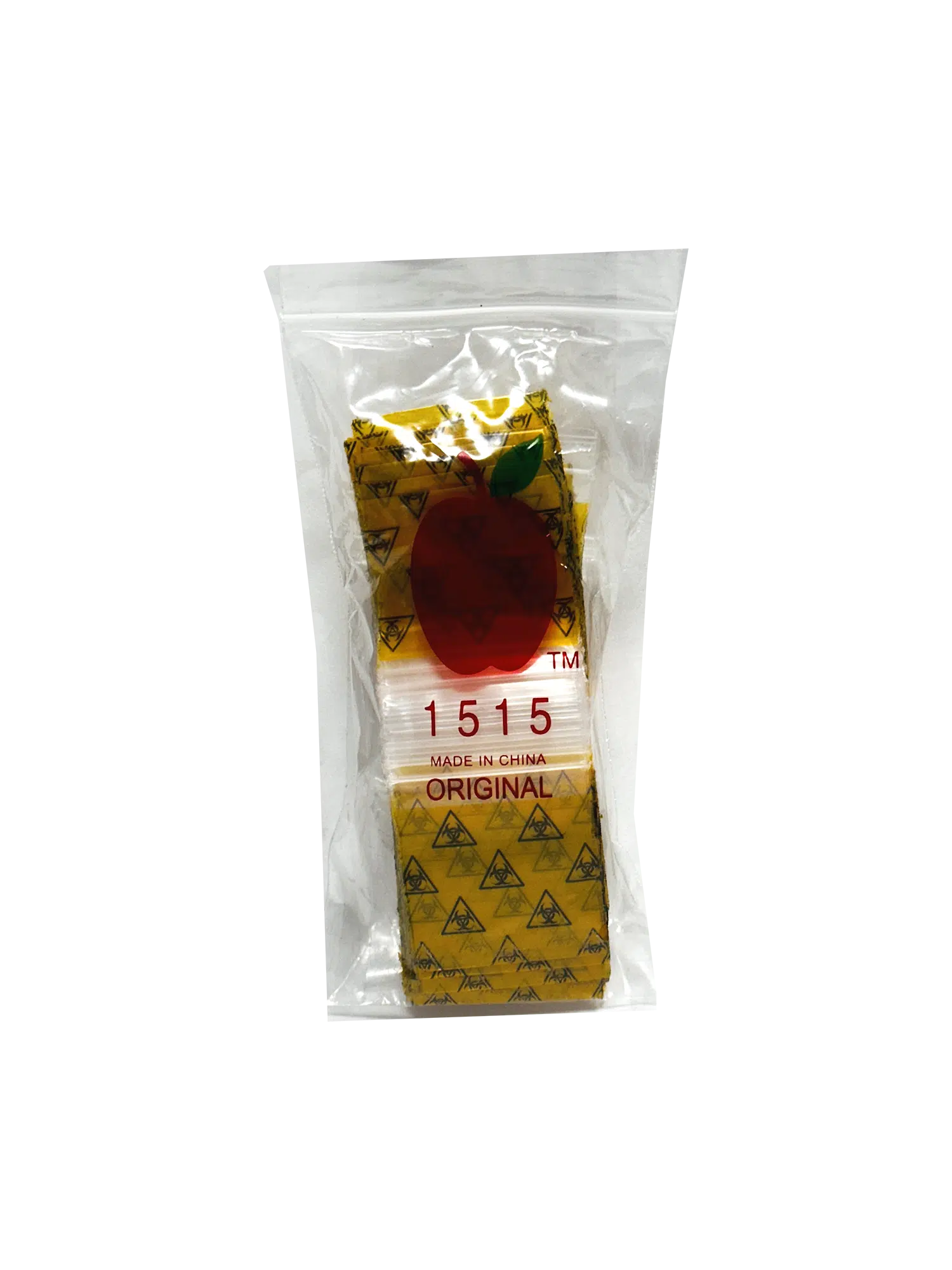 BAB-016 Apple Bag 15x15 (1000 Count) Radioactive Sign - Image 2