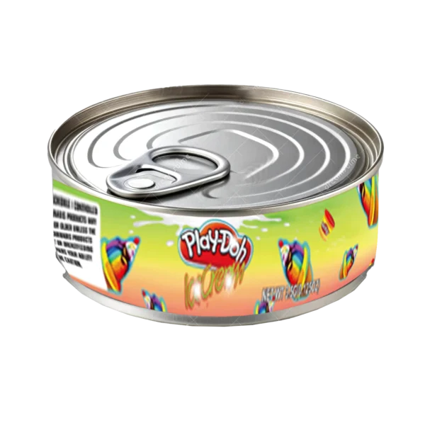 3.5g Tin Can Container - (12 Count) Play-Doh TC-35-001