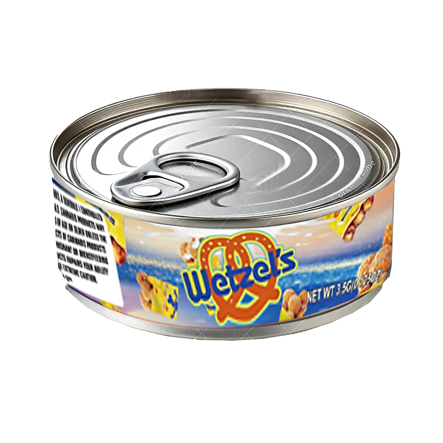 3.5g Tin Can Container – (12 Count) Wetzel’s TC-35-002