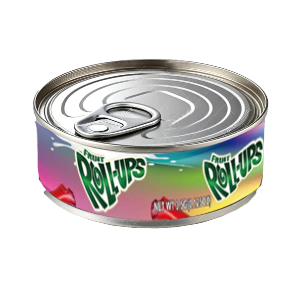 3.5g Tin Can Container - (12 Count) Fruit Roll-Ups TC-35-003