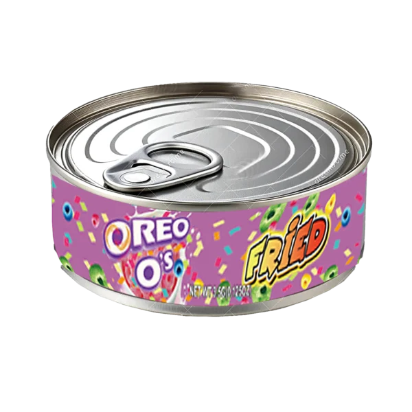 3.5g Tin Can Container - (12 Count) Oreo O's Fried TC-35-008