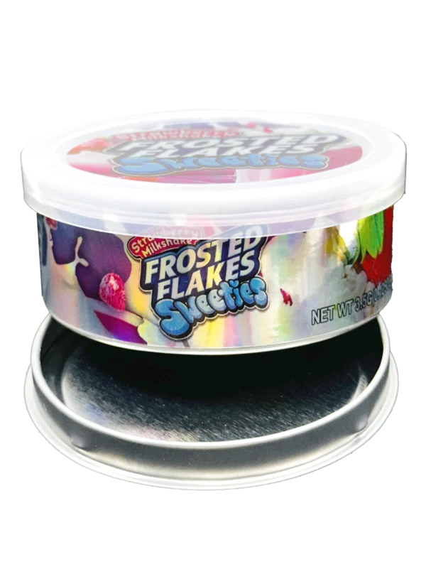 3.5g Tin Can Container - (12 Count) Frosted Flakes Sweeties TC-35-009 - Image 8