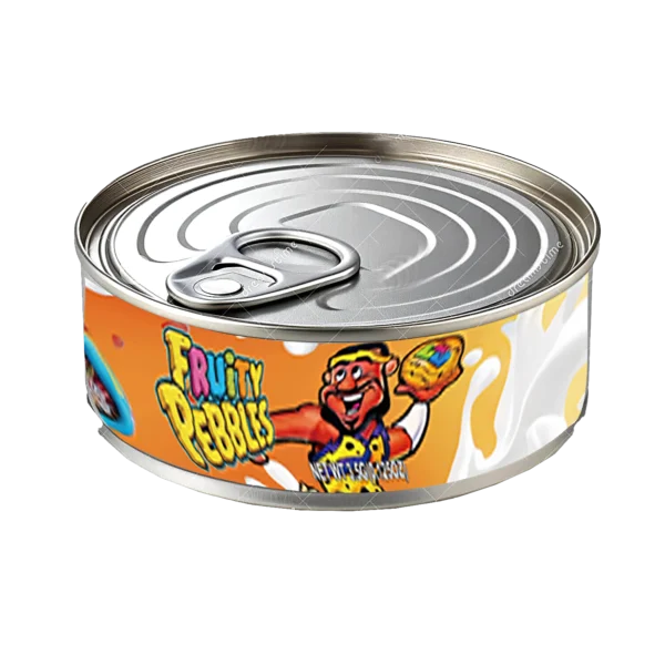3.5g Tin Can Container - (12 Count) Fruity Pebbles TC-35-010