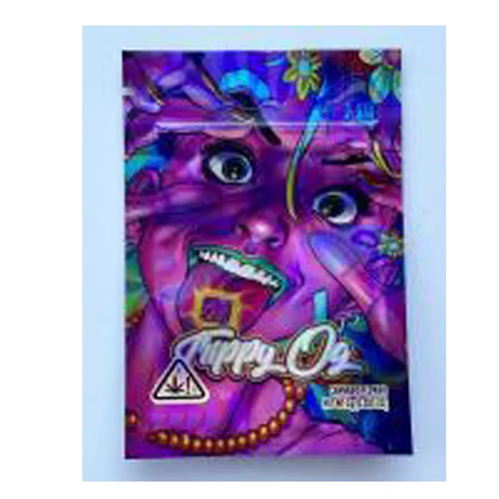 1 Gram Stock Mylar Bag – Premium Smell-Proof Flower Packaging – Trippy OG (100 Count) WSMB-1G-016