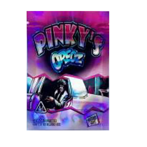 1 Gram Stock Mylar Bag – Premium Smell-Proof Flower Packaging - Pinky's Oreos (100 Count) WSMB-1G-020