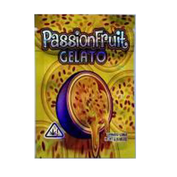 1 Gram Stock Mylar Bag – Premium Smell-Proof Flower Packaging - Passion Fruit Gelato (100 Count) WSMB-1G-021