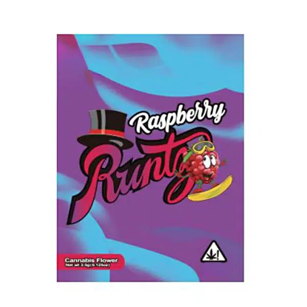 1 Gram Stock Mylar Bag – Premium Smell-Proof Flower Packaging - Raspberry Runtz (100 Count) WSMB-1G-050