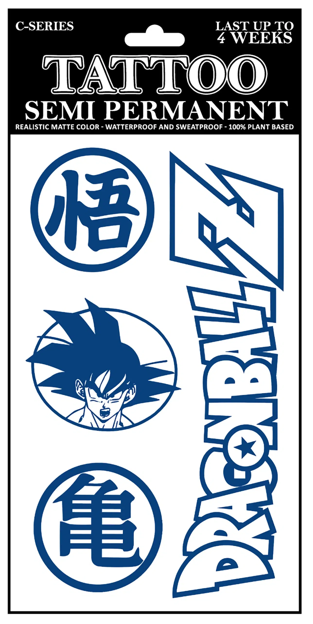 C-007 Semi Permanent Tattoo 4.25″x7″