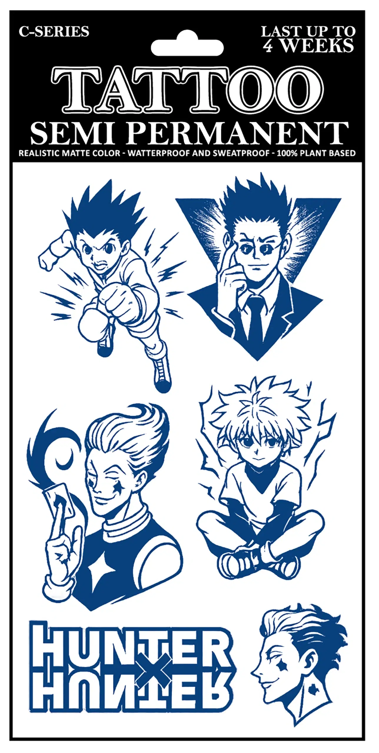 C-025 Semi Permanent Tattoo 4.25″x7″