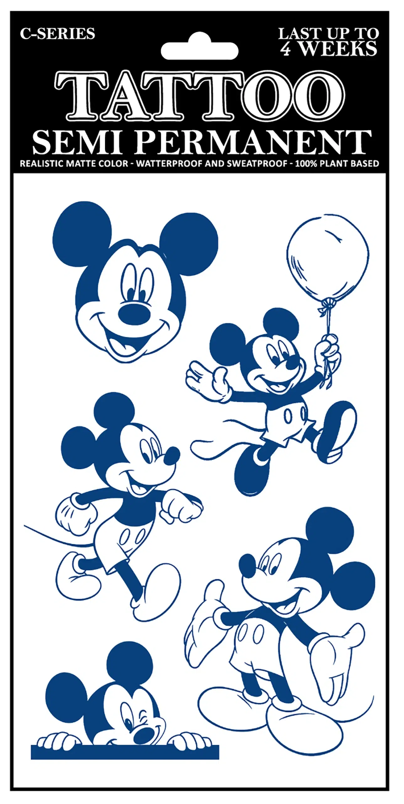 C-049 Semi Permanent Tattoo 4.25″x7″