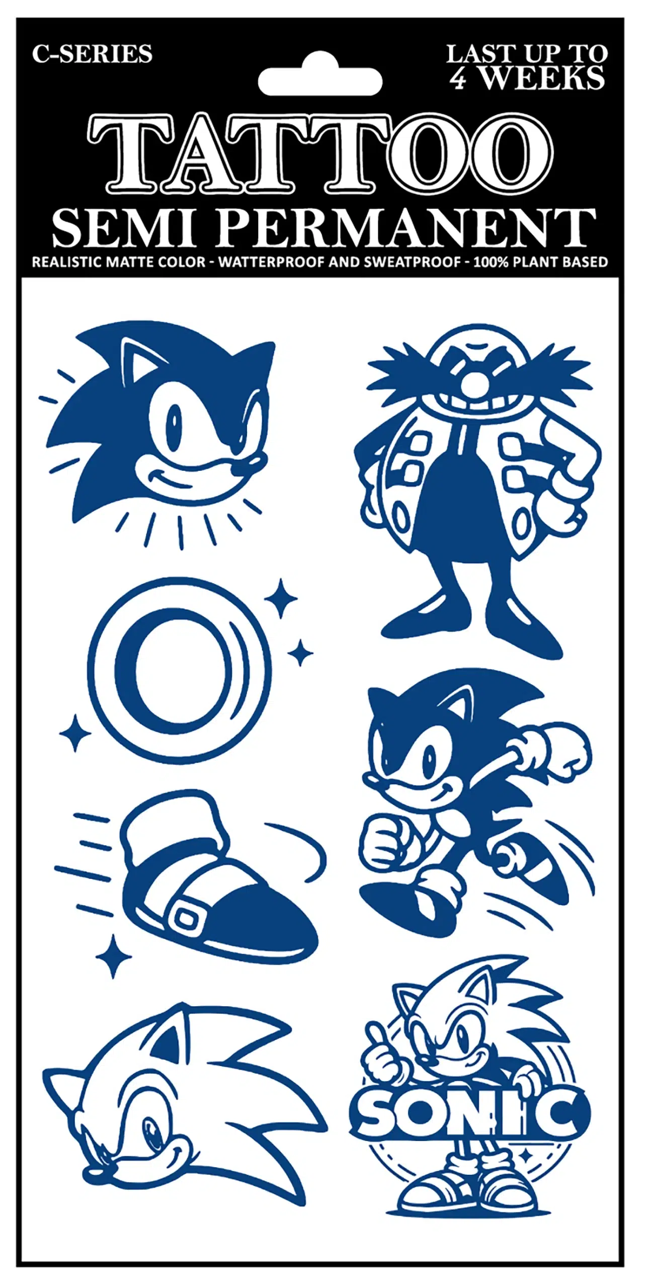 C-055 Semi Permanent Tattoo 4.25″x7″